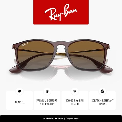 Image of Ray-Ban RB4187 Chris Square Sunglasses