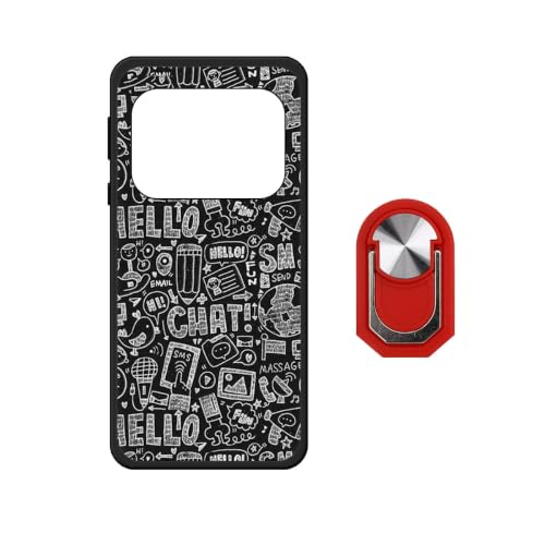 BMPNLSZ �K�p Oukitel WP500 Ultra�p�ėpTPU�ی�J�o�[ + �����O�z���_�[��- WZ8 | �t���L�V�u���V���J�Q���C�g�\�t�g�V�F���w�ʕی�J�o�[Oukitel WP500 Ultra�p�o���p�[�S���ی�J�o�[(6,78") + ��