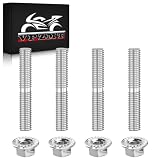 VPZMT Exhaust Studs Nuts for Harley Big Twin 1984-2015, Sportster XL 1986-2015, Replaces#16715-83