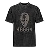 Nelson Mandela 46664 Black T-Shirt Mens Tee Unisex Tops S #1