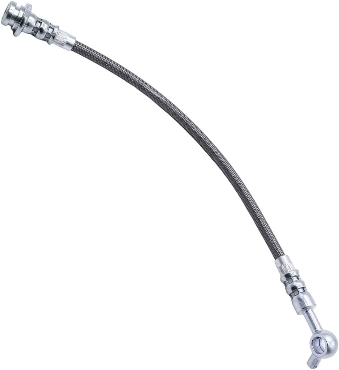 Stainless Steel Braided Brake Line H1717SSPAIR Direct Fit Design With Heat & Pressure Resistance Brake Line