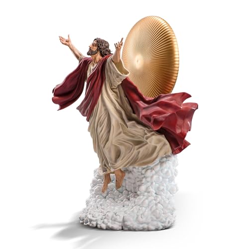 Estatua de Jesús Ascendiendo 11 pulgadas Polystone miniatura 2