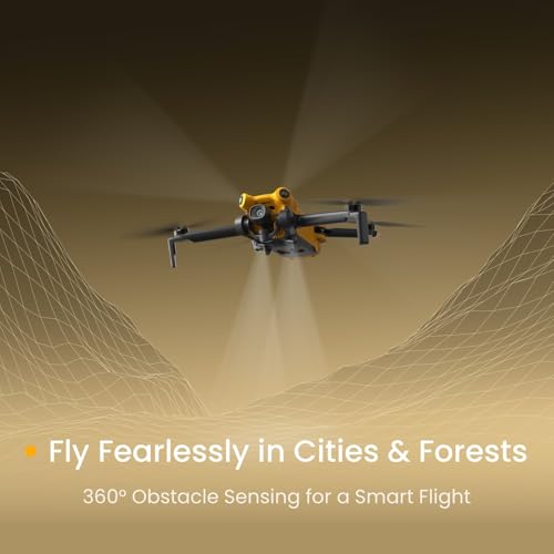 Image of SKYROVER X1 Drone with Camera Combo with Screen Controller, 4K /60fps Video, 8K Photo, 360 Obstacle Avoidance, Under 249g, 9.32-Mi Transmission, AI Night Shot, 96-Min Flight Time with 3 Batteries