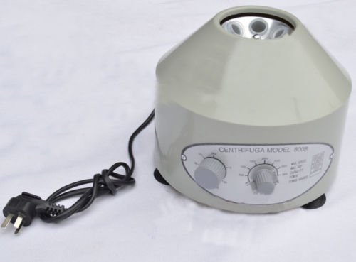 220V LAB Medical Practice Timer Electric Centrifuge 4000rpm 20ml*6