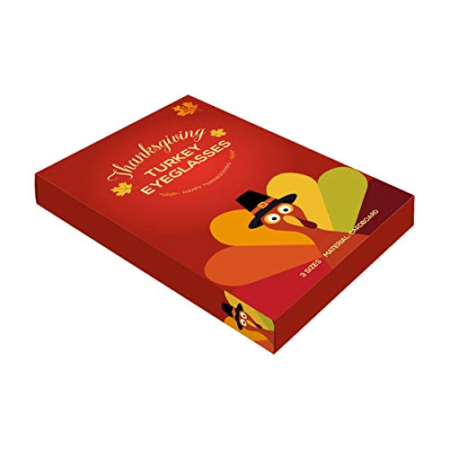 BESTOYARD 9 peças de óculos de peru de ação de graças acessórios para fantasia para festa de formatu
