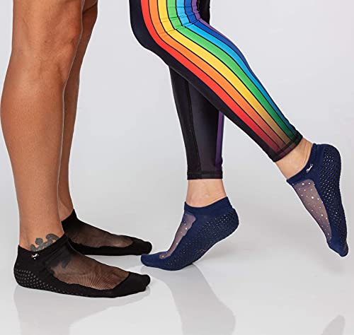 SHASHI Grip Socks for Men - Ankle Athletic Socks for Pilates, Yoga & Barre – Non-Slip & Cushioned for Stability2