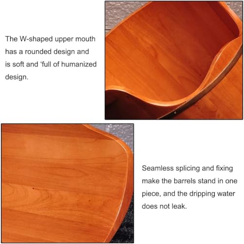Spa de pies de madera grande con masaje y remojo profundo miniatura 3
