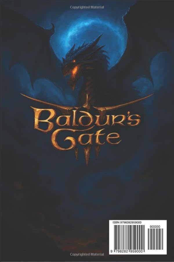 Livre Baldur's Gate 3 strategy guide astuces quêtes RPG solution complète - 3