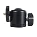 BGNing 25mm Mini Tripod Ball Head 360 Degree Swivel Ballheads Video Stand Compatible for DSLR SLR Panoramic Camera Accessories Support 3kg (S)