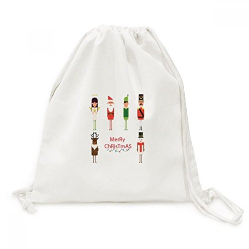 Sac de Voyage Toile Drawstring Backpack pour Sorties Urbaines et Fêtes