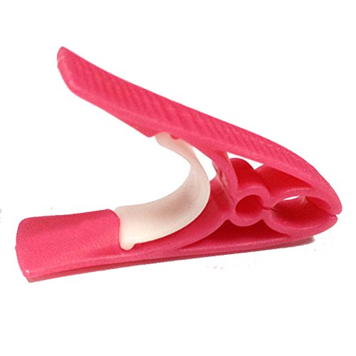 Tencloud Plastic Clothes Pins No Metal No Rust Clothes-Peg Clothespins Hangers Set Of 18 Blue+Lime+Pink #TOP4