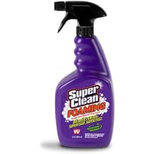 SuperClean Foaming Cleaner Degreaser, Industrial Strength, Biodegradable and Phosphate Free, 6 Pack 192 Ounces