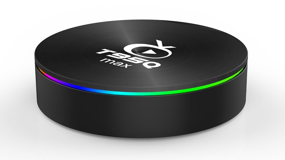 Android 9.0 TV Box T95Q max Amlogic S905X3 con 4GB RAM 32GB ROM 4K Ultra HD H.265 Dual Band WiFi BT 4.0 Media Box 2.4/5Ghz WiFi 100M LAN