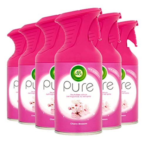 Air Wick |Cherry Blossom| Pure Air Freshener| 250 ml |Pack of 6