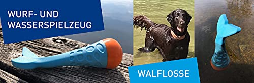 DIGGAR® Apportierspielzeug für Hunde, Wurf, Wasser, Walflosse,schwimmt im Wasser Cover