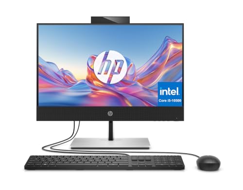 Image of HP ProOne 600 G6 All-in-One Desktop Computer, Intel Core i5-10500 (Renewed)