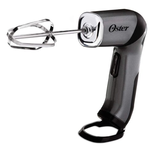 Oster FPSTHB6600-GRY 3-in-1 Twisting Handheld Mixer