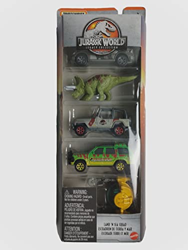 Matchbox Pack Island Explorers, Jurassic World Legacy Collection