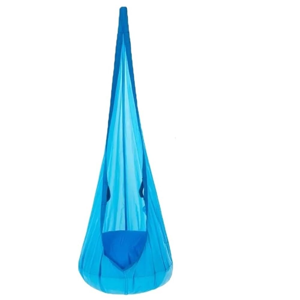 Ad-Bcrbgen Blue Outdoor Swing Hanging Indoor Leisure Balcony Rocking Chair Outdoor Courtyard Hanging Household Basket Swing Hanging Chair Hammock Chair Dormitory Hanging Rope Swing For Indoor And Other Places(Blue)