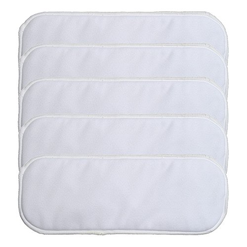 Miniatura 2 de Paquete de 10 insertos con broche para fundas de pañales de tela (paquete de 10 insertos con broche) talla única