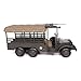 Motor city classics 1:43 Scale Military Diecast Collectible | WC63 Weapons Carrier with Canvas Top | Militaria Diecast Model 24218-40