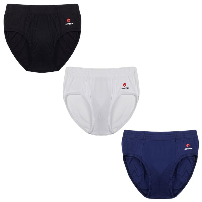 omtex Sports Cricket Special Cotton Brief (Pack of 3)-picture-54