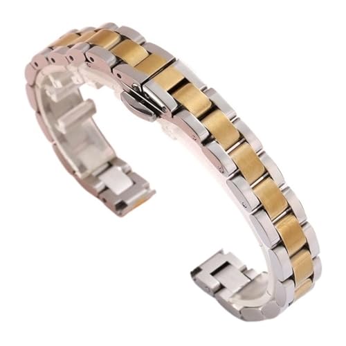 Bracelet de montre bicolore résistant pour remplacer un cuir usé