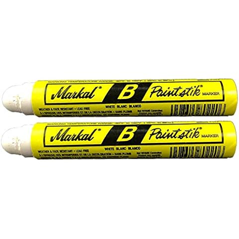 Rotuladores de pintura para neumáticos Markal B en blanco Cover