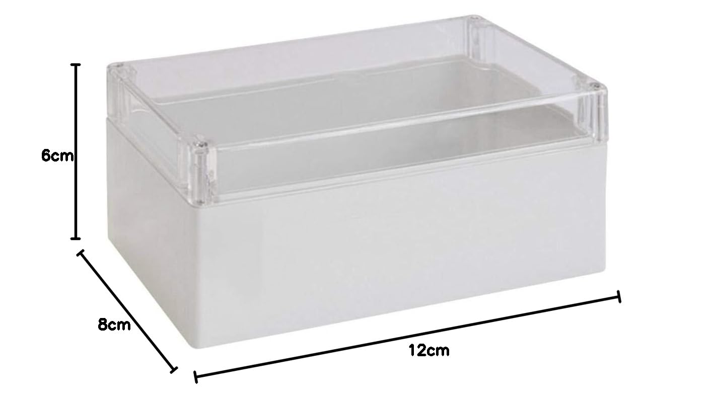 Bopla 2215100 EUROMAS M 215G 02215100 - Funda universal (policarbonato, 120 x 80 x 55 mm, 1 unidad), color gris claro