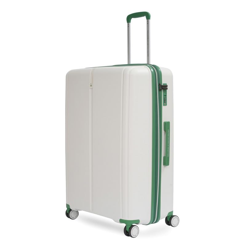 Image of United Colors of Benetton Luggage Trolley, Cabin, Emerald Plus, White
