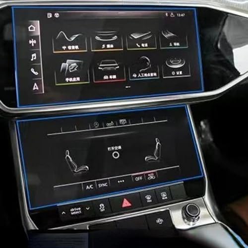 Film protection TPU Audi A6 C8 console centrale anti-rayures - 2