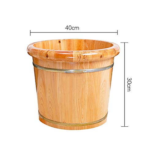 Masajeador Spa de Pies Barril de Madera de Cedro miniatura 2