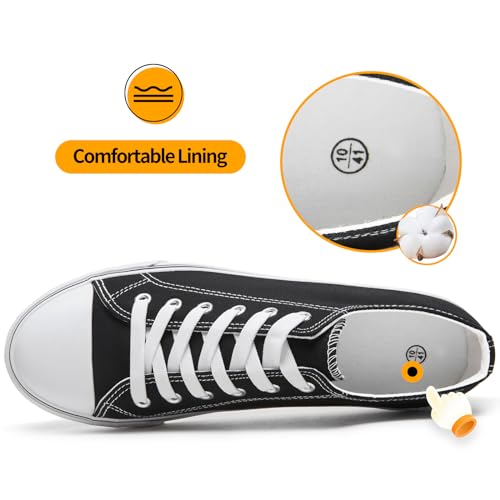 ZGR Mens Classic Casual Shoes,Lace-up Fashion Sneakers,Low Top Canvas Sneakers for Men3