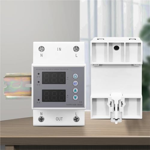 Moniteur 3P 54 mm réglable pour protéger la maison des surtensions - 5