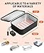 Neverwhy Portable Food Warmer - Heated Lunch Box for Adluts - Electric Thermal Lunch Bag with Buckle Handle, Heating Food Warmer Bags for 12V/24V Car & Truck, 110V/220V Home/Office, Black