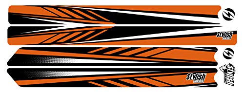 Stickers Xiaomi M365, Sport Orange Decorative Vinyl for Your Electric Scooter Valid for All Models. (Orange) - Image 2