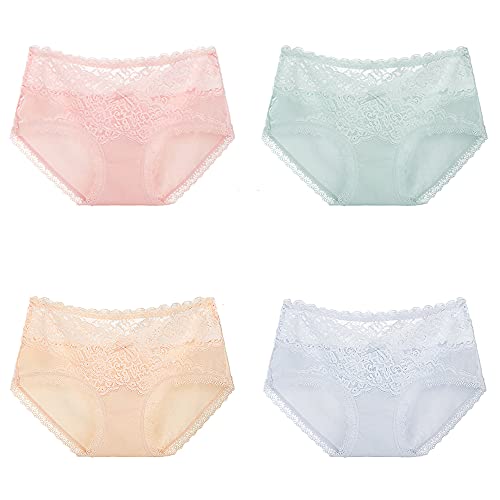Slips en coton respirant et dentelle douce taille XXL anti-irritation