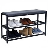 Panca Scarpiera con Seduta: Include una comoda seduta che rende più semplice indossare e togliere le scarpe, aggiungendo funzionalità e comfort al tuo spazio.