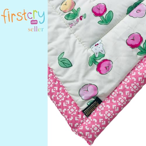 Image of Bedding Mattress for Cotton, Baby Sleeping Bed Set Godari Baby Cradle |Sleeping Mat |Multi Purpose Cushioned Bed |Baby Bed for 0 to 2 Years.