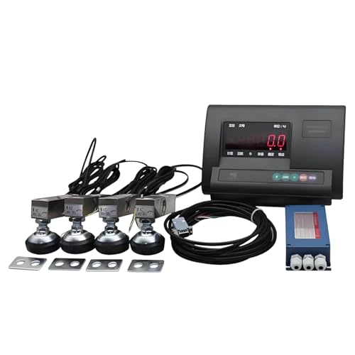 Kit Báscula Ganadera Digital Alta Precisión 5T LED miniatura 1
