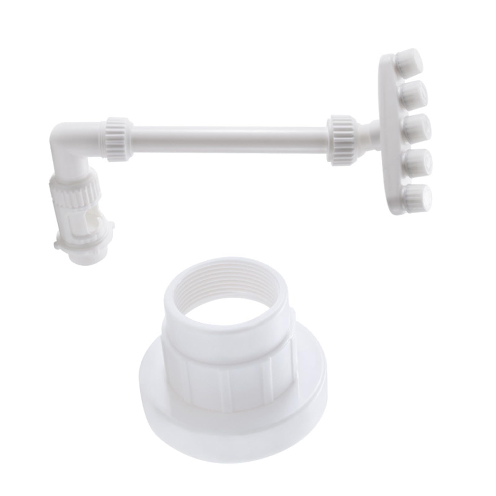 Pool Water Fountain Adjustable Pool Fountain with 5 Nozzles Five Nozzles Waterfall Sprinkler for Cooling Five Waterfall Sprinkler for Cooling Sprayers
