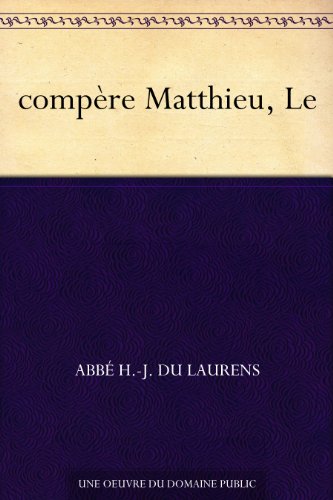 Couverture du livre compère Matthieu, Le