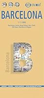 Laminated Barcelona Map by Borch 386609373X Book Cover