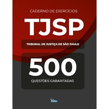 Capa do livro Caderno de Exercícios – Tribunal de Justila de São Paulo – 500 questões gabaritadas: Edital 2023