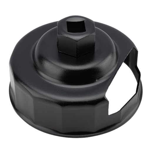 QHDSGZS Sturdy Oil Filter Wrench 76mm 14flutes Oil Filter Cap Removal Tool Socket Fit for 1984-2021 Harley Spin-On Oil Filters (Except 15-Later Xg)