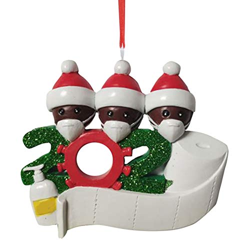Eastdall Natal Personalizado Para Família,Kit de enfeites de natal para família Kit de enfeites de n