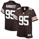 NFL PRO LINE Women's Myles Garrett Brown Cleveland Browns Team Player Jersey
