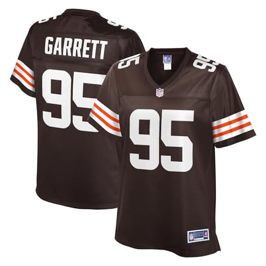 NFL PRO LINE Women's Myles Garrett Brown Cleveland Browns Team Player Jersey