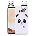 DAMONDY Galaxy S8 Case,3D Cute Cartoon Animals Pattern Soft Silicone Gel Slim Design Rubber Thin Protective Cover Phone Case for Samsung Galaxy S8 (2017)-White Panda