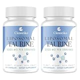 Liposomal Taurine Supplement 3000mg, Taurine Capsules Free-Form for Cellular* Energy*, Muscle* Function...